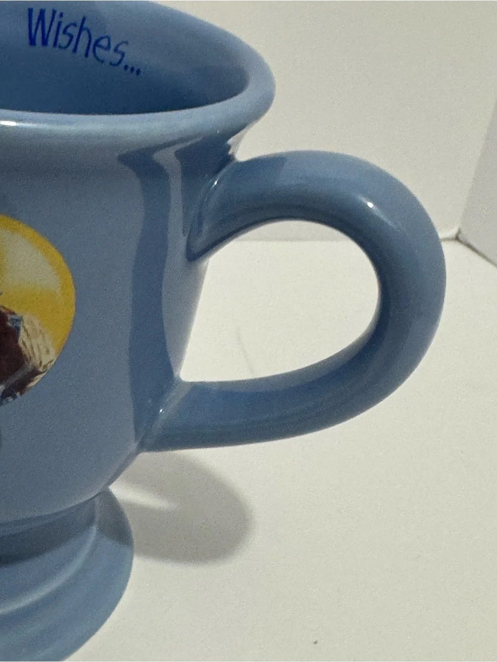 Vintage Wizard of Oz pedestal coffee mug “ Wishes really do come True”